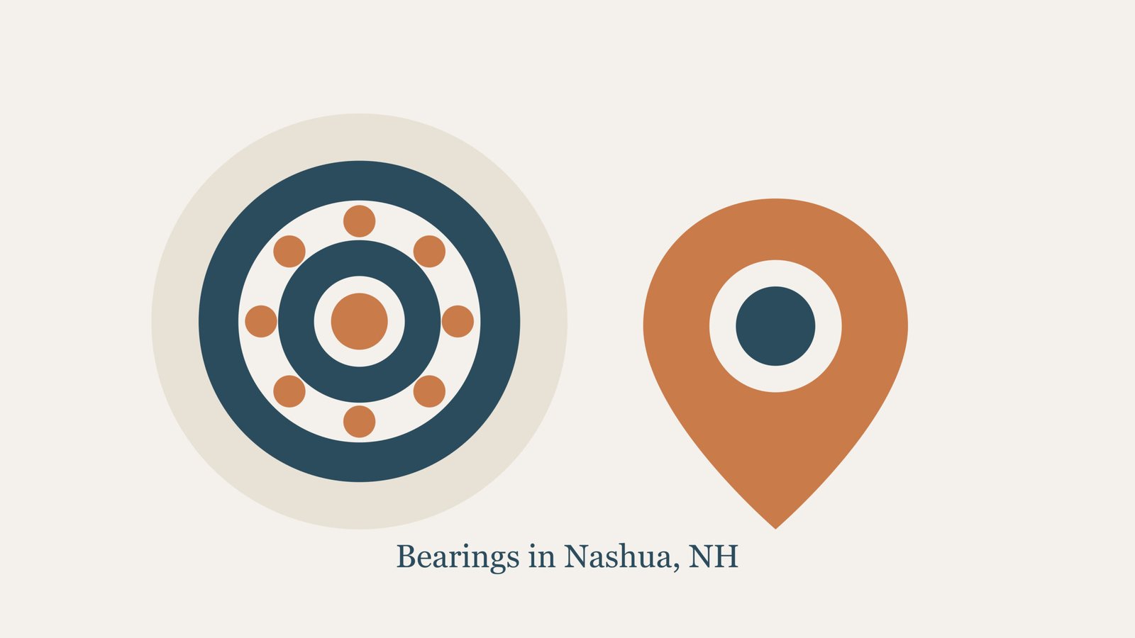 bearings in Nashua NH — RC Bearings local supplier illustration