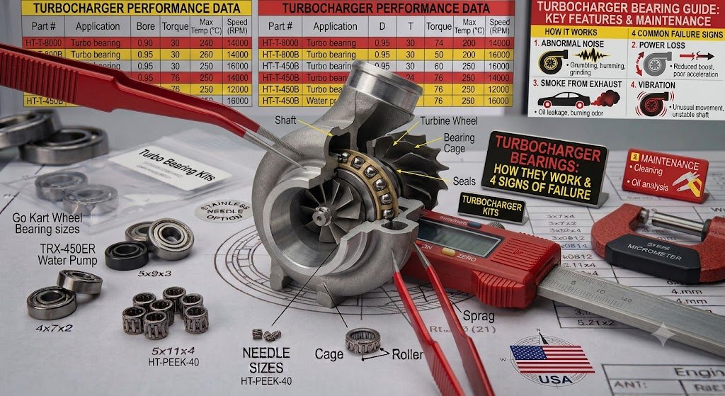 Turbocharger Bearings: How They Work & 4 Signs of Failure