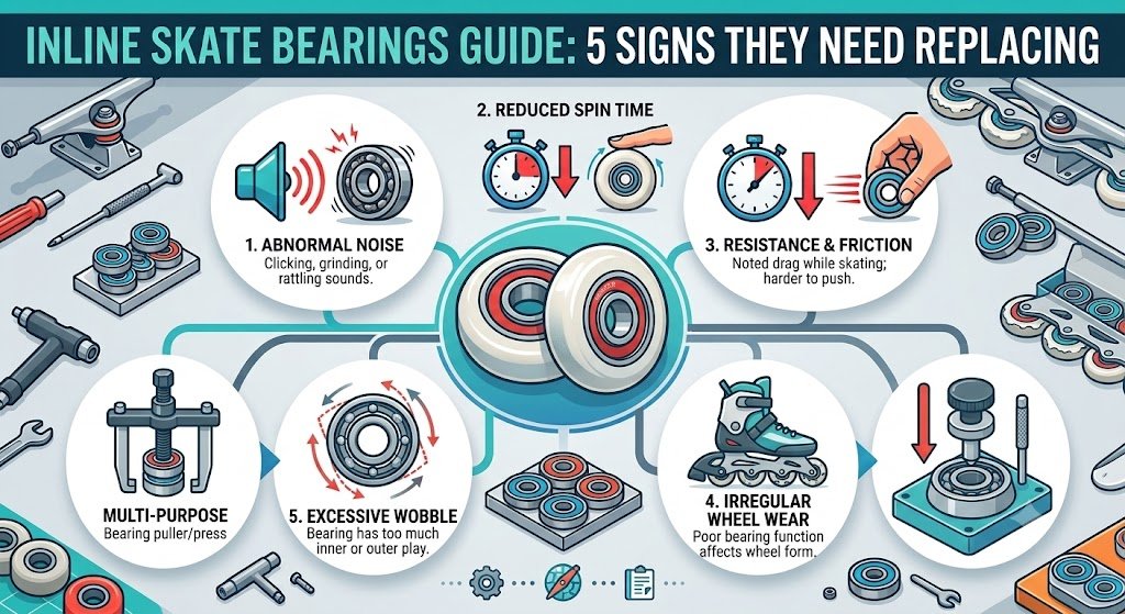 Inline Skate Bearings Guide: 5 Signs They Need Replacing