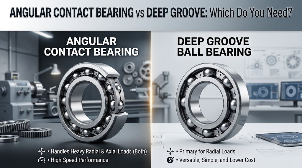 Angular Contact Bearing vs Deep Groove: Which Do You Need?