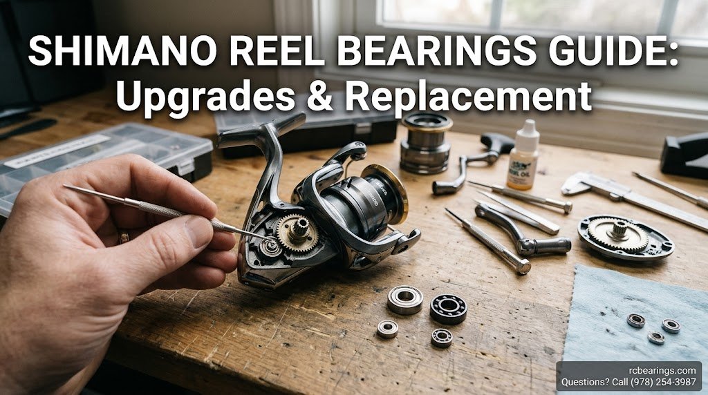 shimano reel bearings spool assembly