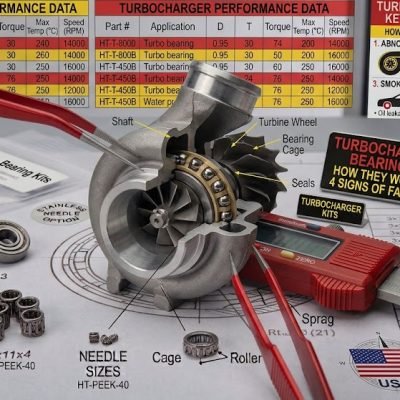 Turbocharger Bearings: How They Work & 4 Signs of Failure